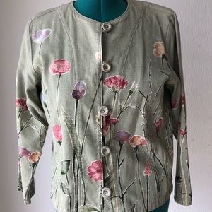 Cute Floral Jacket
